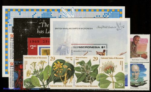 1990, Mikronesien, Bl. 4-5 u.a., **