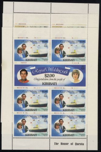 1981, Kiribati, 371-76 KB, **