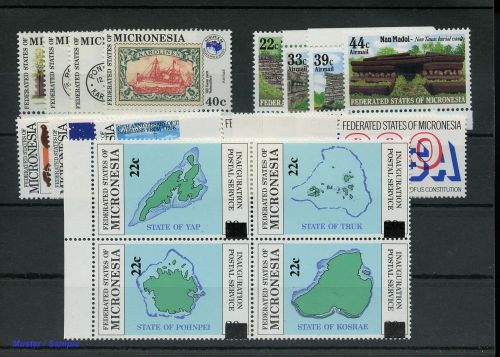 1984, Mikronesien, 24-27 u.a., **