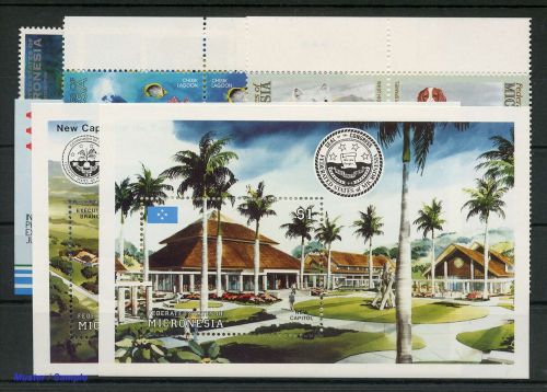 1987, Mikronesien, Bl. 2 u.a., **