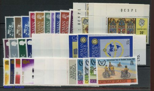 1968, Kaiman-Inseln, 475-81 u.a., **