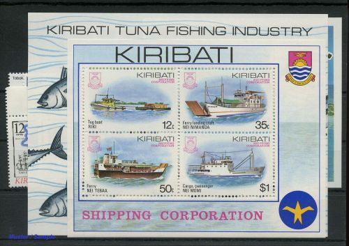 1982, Kiribati, Bl. 9-11 u.a., **