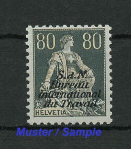 1923, Schweiz Internationale Arbeitsamt BIT, 10 z, *