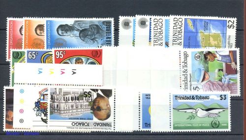 1986, Trinidad und Tobago, 536-45 u.a., **
