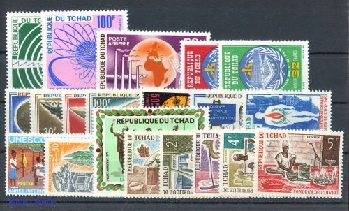 1966, Tschad, 166-69 u.a., **