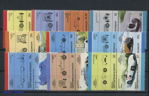 1985, St. Vincent Grenadinen Bequia, 152-71, **