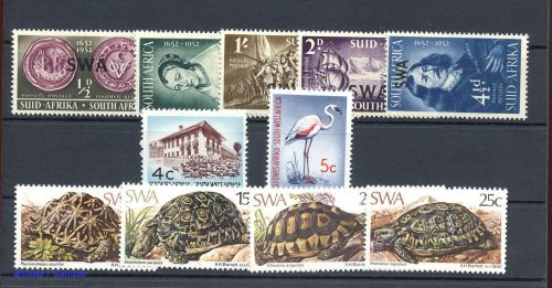 1952, Südwestafrika, 269-73 u.a., **