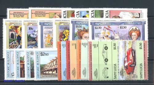 1984, St. Lucia, 632-43 u.a., **