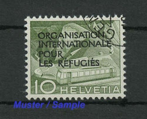 1950, Schweiz Internationale Flüchtlingsorganisation OIR, 2, cto