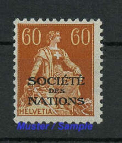 1922, Schweiz Völkerbund SDN, 10 x, *