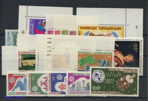 1965, Zentralafrika, 78-82 u.a., **