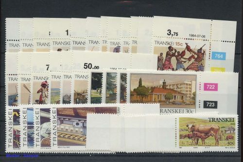 1984, Transkei, 137-58 u.a., **