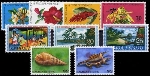 1969, Samoa, 191-94 u.a., **