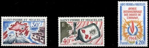 1968, St. Pierre et Miquelon, 430 u.a., **