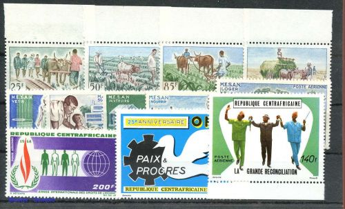1965, Zentralafrika, 74-77 u.a., **
