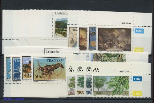 1988, Transkei, 222-33 u.a., **