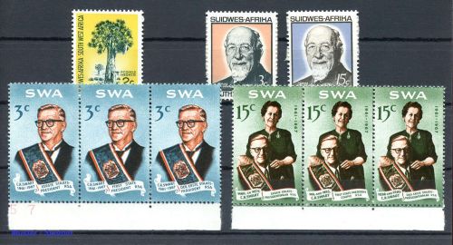1968, Südwestafrika, 350-55 u.a., **