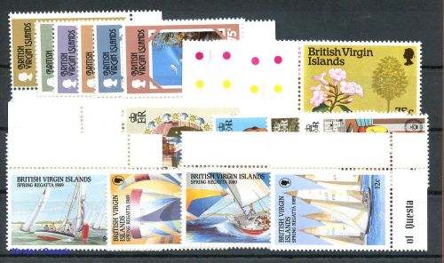 1981, Jungferninseln, 408-14 u.a., **