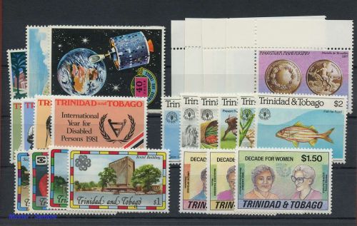 1981, Trinidad und Tobago, 428-31 u.a., **