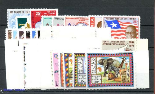 1965, Liberia, 639-41 u.a., **