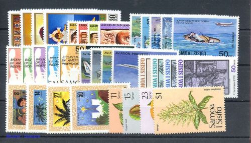 1975, Samoa, 314-18 u.a., **