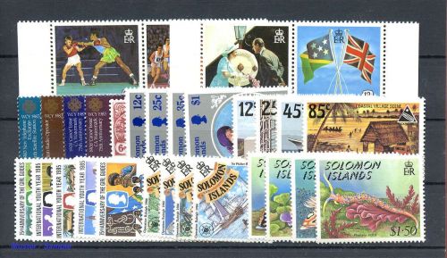 1986, Salomoninseln, 566-69 u.a., **