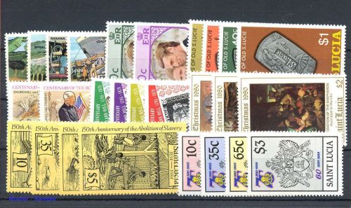 1985, St. Lucia, 728-31 u.a., **