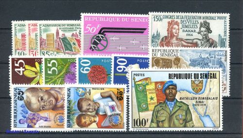 1966, Senegal, 338-41 u.a., **