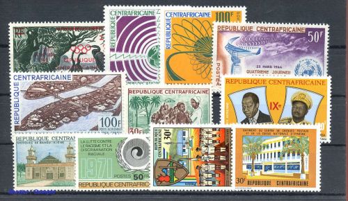 1960, Zentralafrika, 16 u.a., **