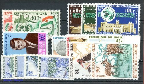 1963, Niger, 34-36 u.a., **
