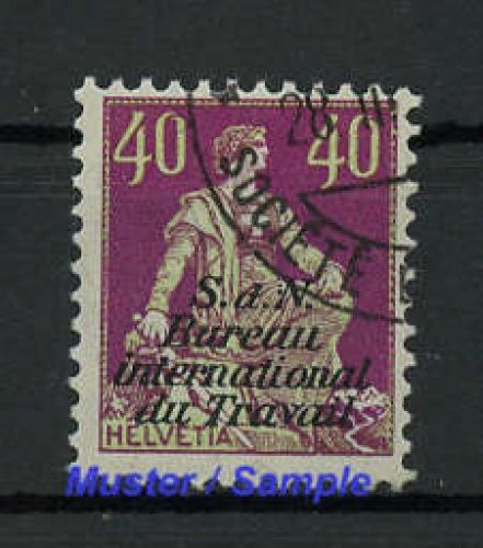 1924, Schweiz Internationale Arbeitsamt BIT, 19, cto
