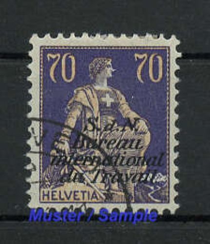 1924, Schweiz Internationale Arbeitsamt BIT, 20 x, cto