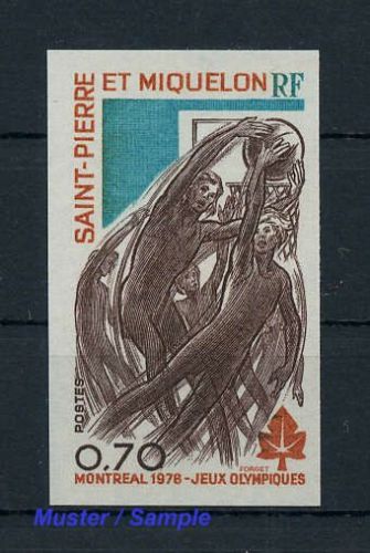 1976, St. Pierre et Miquelon, 519 U, **