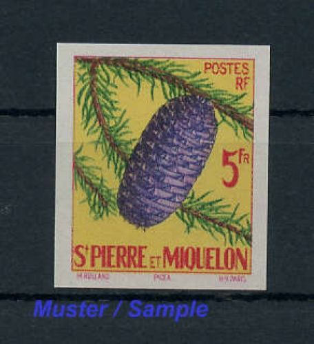 1958, St. Pierre et Miquelon, 388 U, **