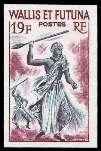 1957, Wallis und Futuna, 187 U, **