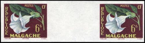 1959, Madagaskar, 440 ZW U, **