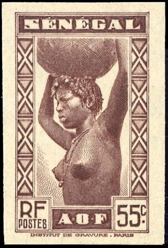1938, Senegal, 172 U, **