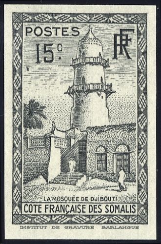 1938, Französisch Somaliküste, 155 U, **