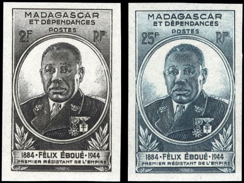 1945, Madagaskar, 385-86 U, **