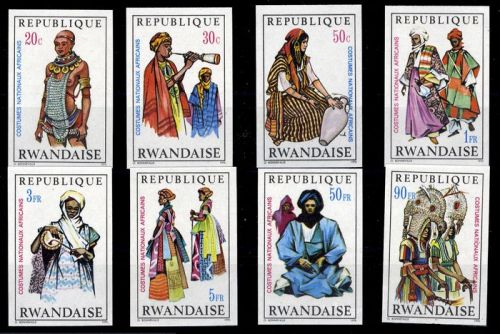 1970, Ruanda, 376-83 B, **