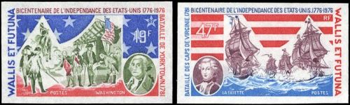 1976, Wallis und Futuna, 275-76 U, **