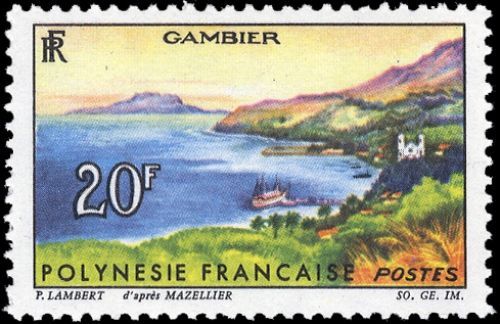 1964, Französisch Polynesien, 38-42, **