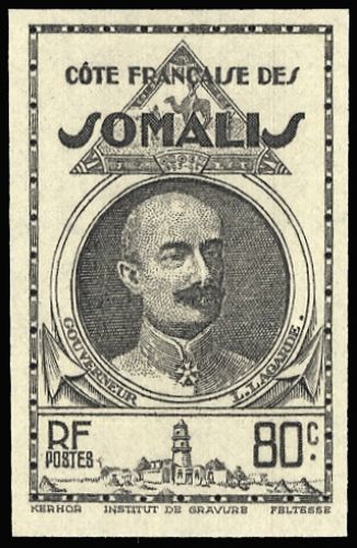 1938, Französisch Somaliküste, 167 U, **