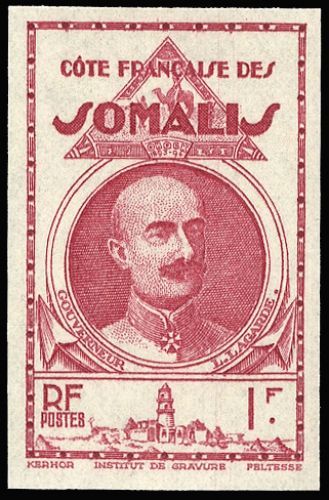 1938, Französisch Somaliküste, 168 U, **