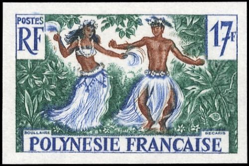 1960, Französisch Polynesien, 18 U, **