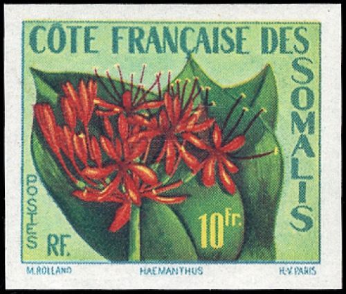 1958, Französisch Somaliküste, 318 U, **