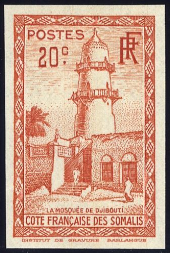 1938, Französisch Somaliküste, 156 U, **