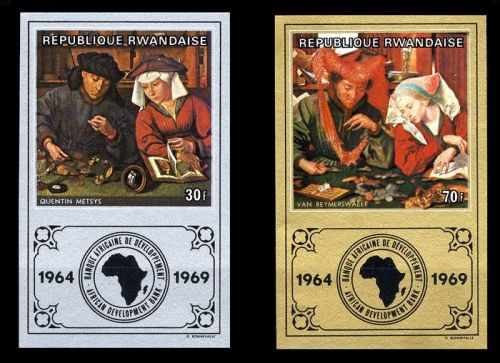 1969, Ruanda, 335-36 B, **
