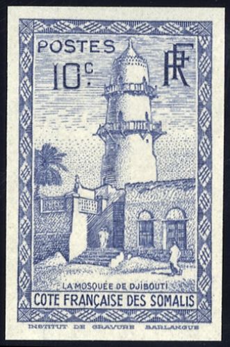 1938, Französisch Somaliküste, 154 U, **