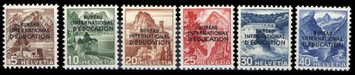1948, Schweiz Internationale Erziehungsamt BIE, 23-28, **